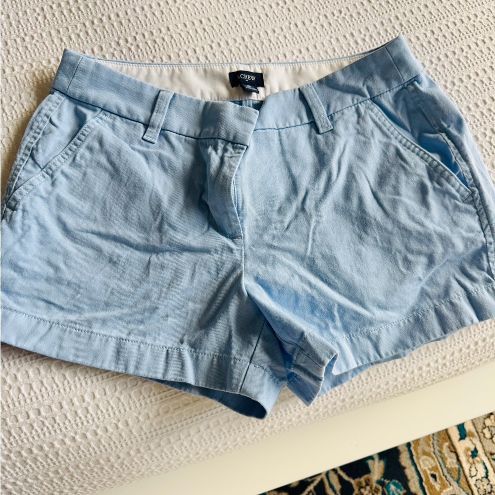 J. Crew Women's Sky Blue Bermudas